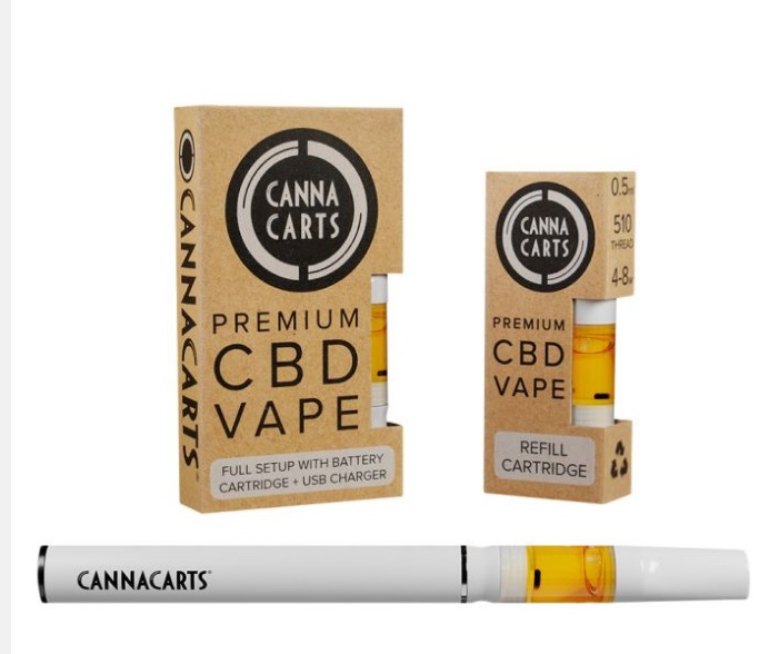 Cannacarts CBD Vape Full Set Up