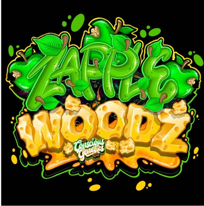 Zapplewoodz Feminized Seeds by Conscious Genetics