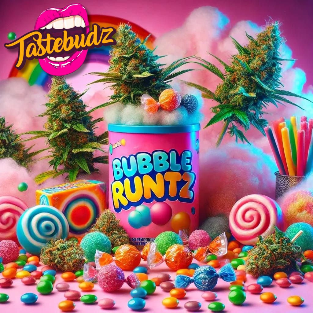 Bubble Runtz Strain Autoflower Seeds by Tastebudz