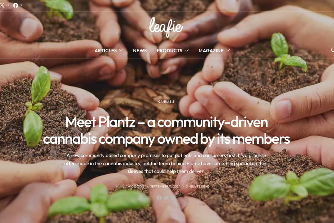 Plantz featured in Leafie