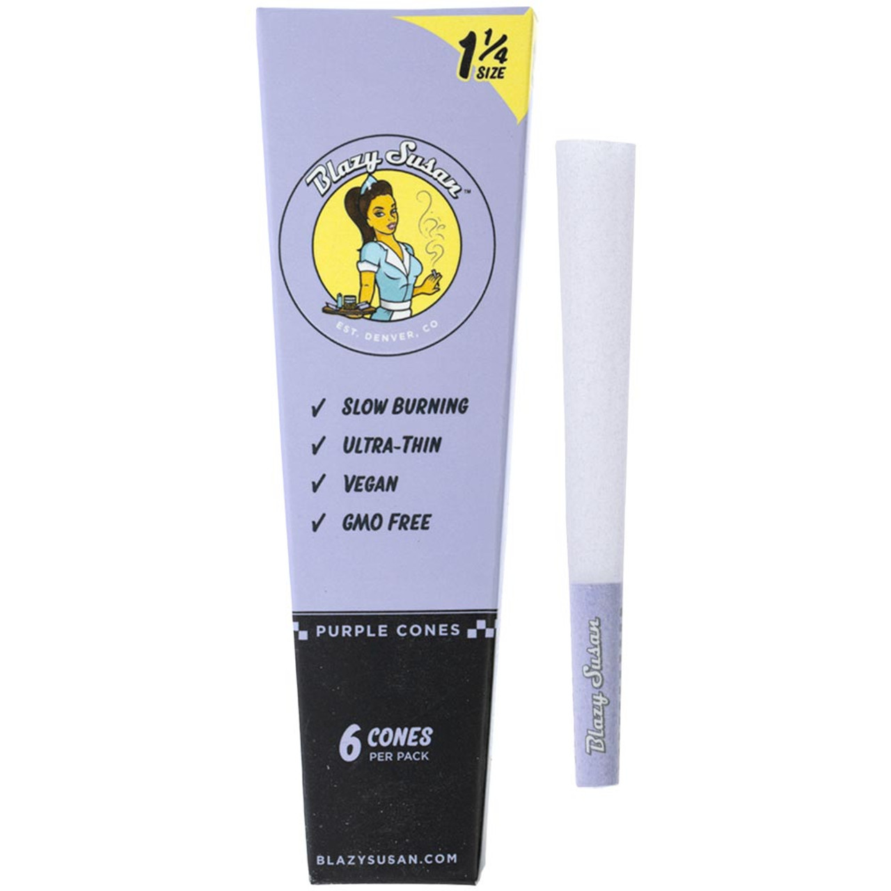 Blazy Susan Pre-Roll Cones (1 1/4″)